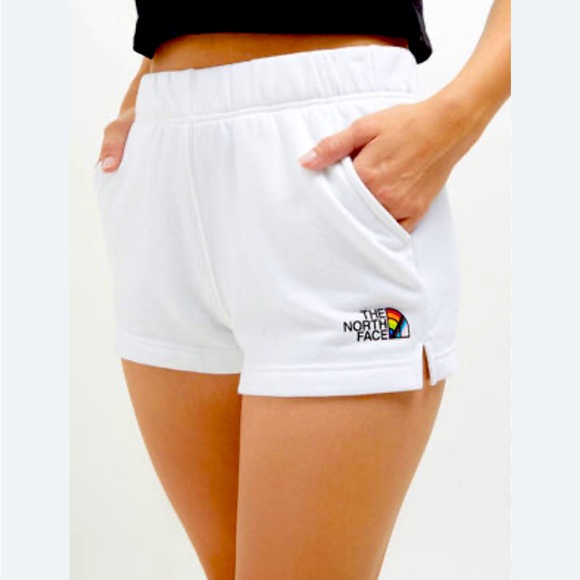 THE NORTH FACE Women's Half Dome Logo Fleece Short Size XL - Picture 3 of 11